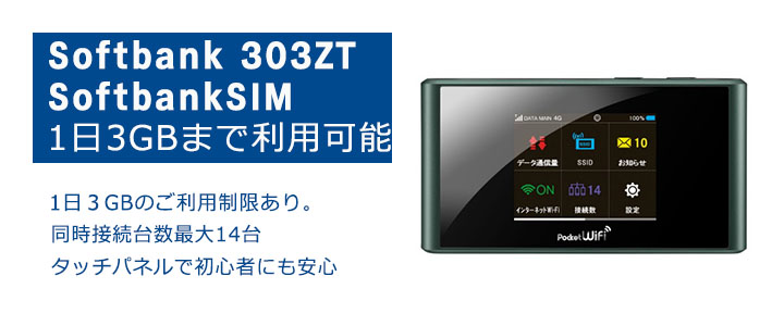 Softbank303ZTソフトバンク