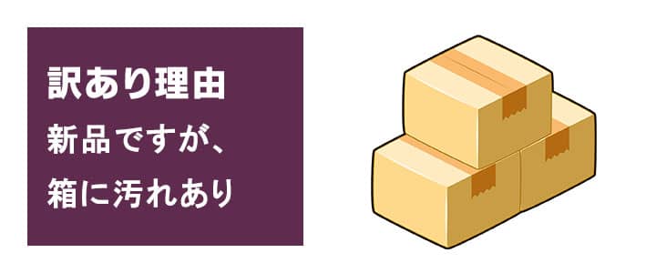 箱に擦れがあります